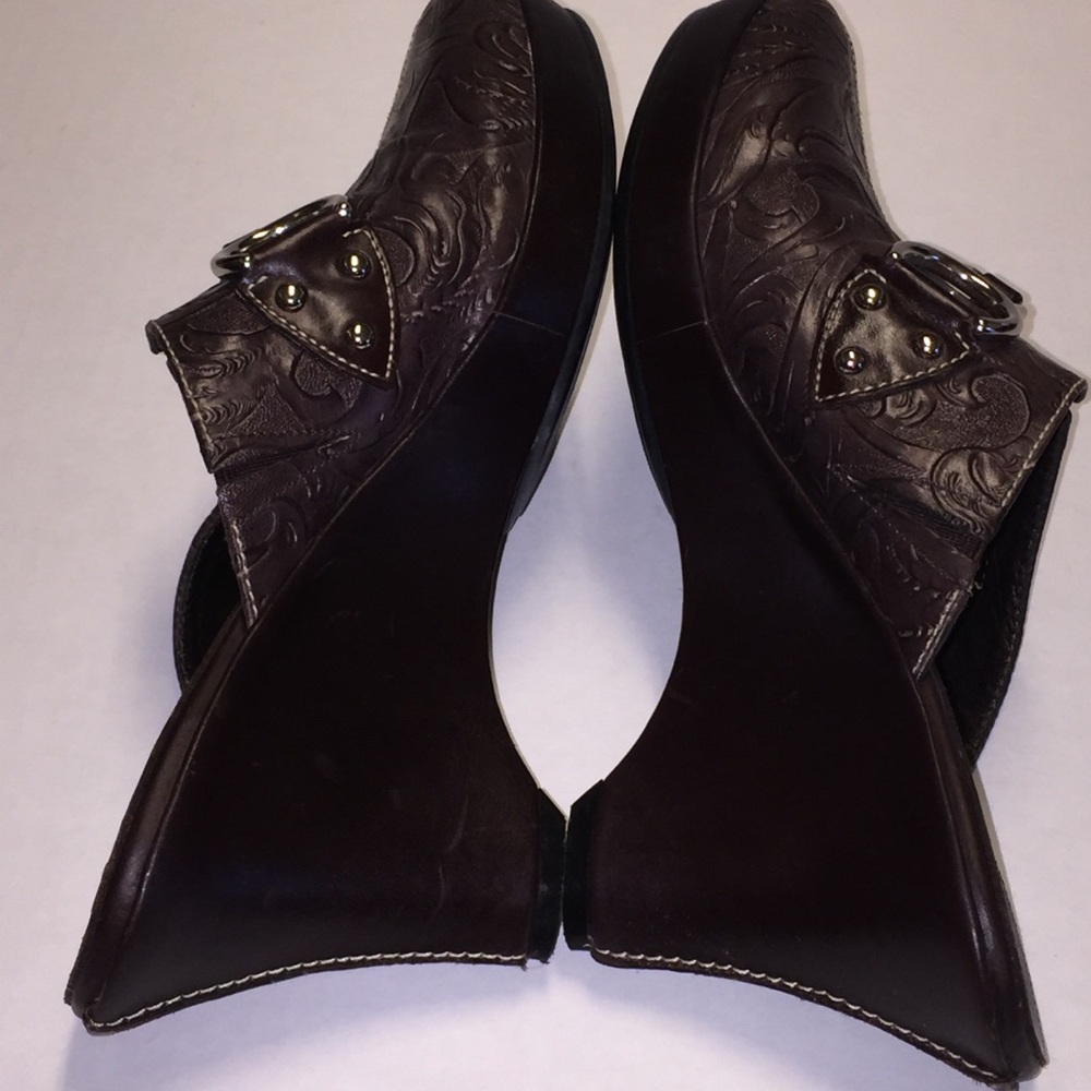 COLE HAAN Women’s Clogs Mules Brown Size 8AA - Picture 3 of 6